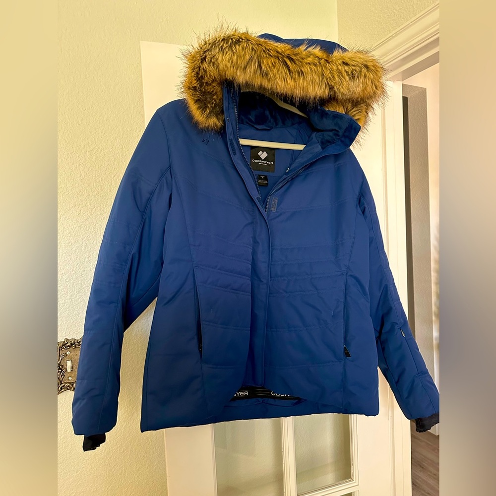 Obermeyer Womens Tuscany II jacket in size 16.  Worn once in Navy